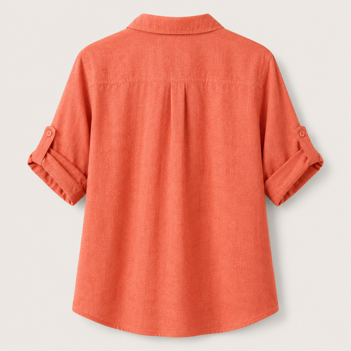 Lässiges Leinen-Sommer-Set - Orange