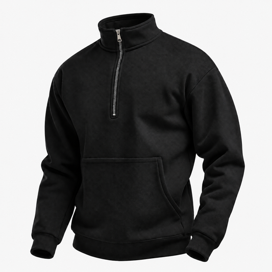 Half-Zip-Sweatshirt